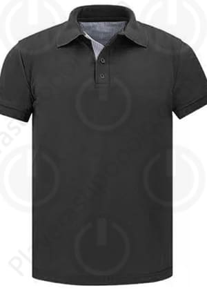 Playera Tipo Polo Clasica 2 Playera Tipo Polo Negra
