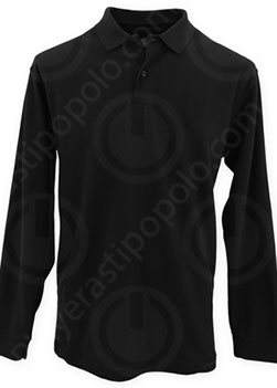 Playera Tipo Polo Manga Larga 4  Polo Mnaga Larga