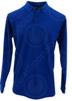 Playera Tipo Polo Manga larga 5 Tipo Polo Mnaga Larga